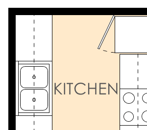 Two Bedroom One Bath